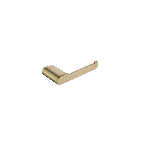 Brushed Brass FLOW TOILET ROLL HOLDERS