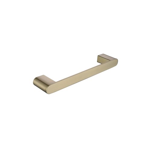 Brushed Brass FLOW HAND TOWEL HOLDER 300MM RANGE