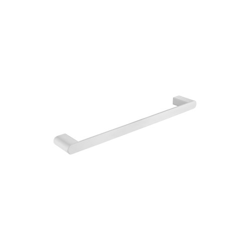 Matte White FLOW TOWEL RAIL 500MM RANGE