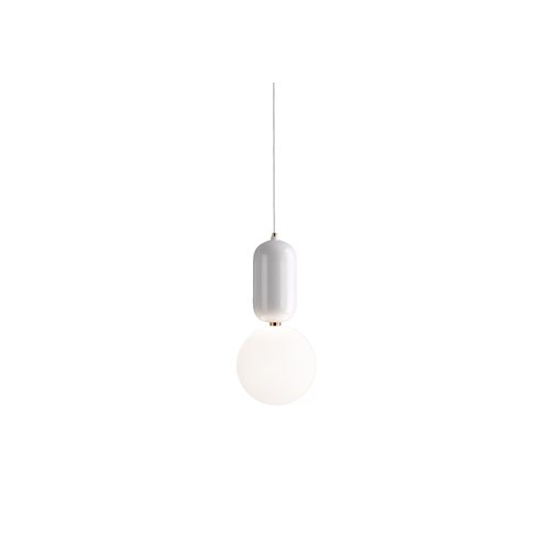 White Aballs Pendant