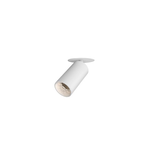 Matt White Can 50 Recessed Spot