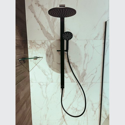 Black Code Pure Round Shower Column 3 Function