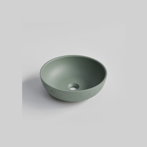 Sage Green Code Cove 390 Round Concrete Basin Range