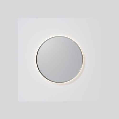 Brushed Nickel Aura Round 700 LED Mirror