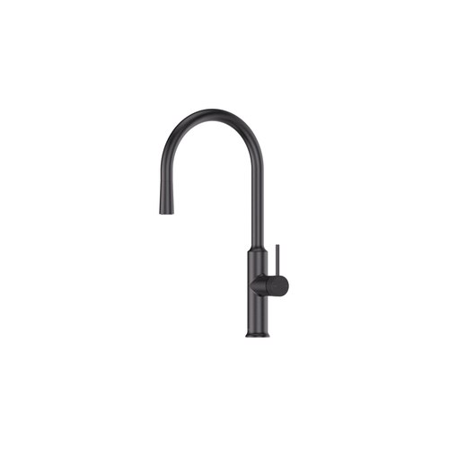 Gunmetal Nature Piper Pull Down Sink Mixer | Textured Handle