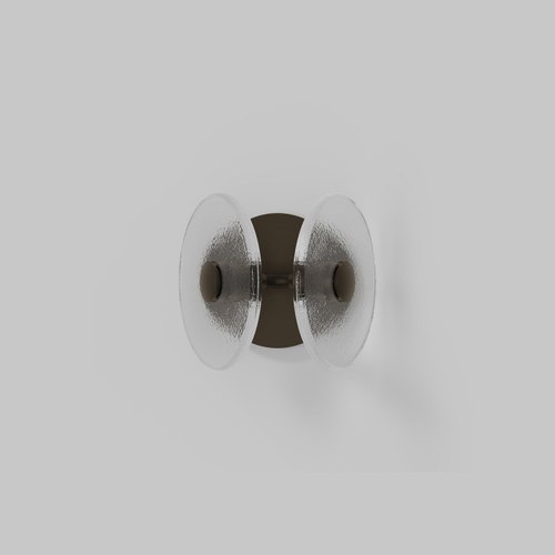 Medium Bronze Coral Twin Wall Light