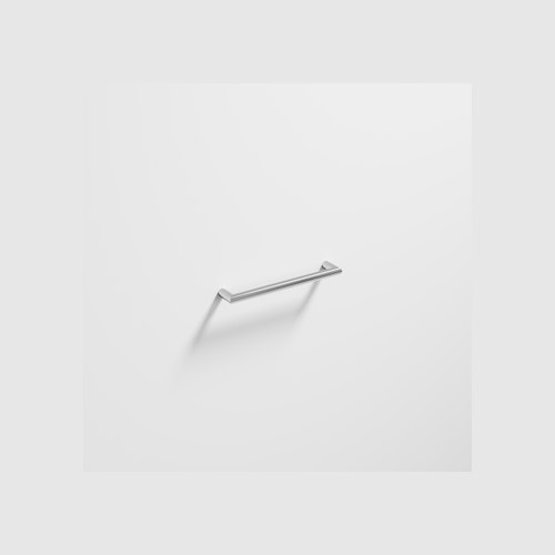 Chrome Arc Horizontal Heated Towel Rail 482mm