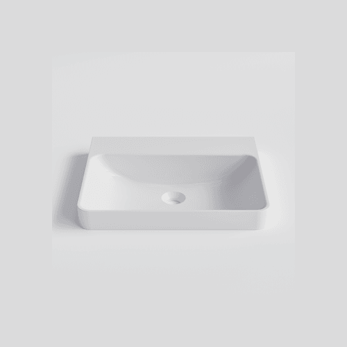Gloss White Code Lineare 530 Villastone Vanity Basin
