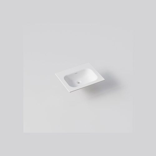 Matte White NAVARRA 750 VANITY SINK TOP RANGE