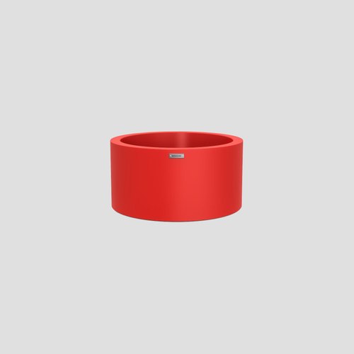 Apple Red Bottomless Cylindrus 350 Planter