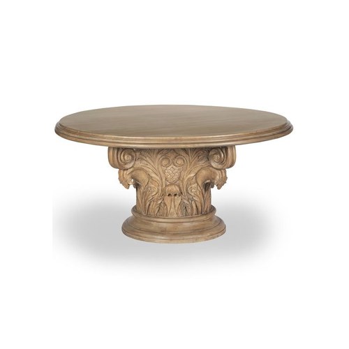 Mud Grey Surrey Round Dining Table