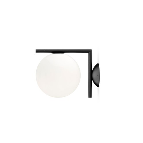 Black IC 1 Ceiling/Wall Mount
