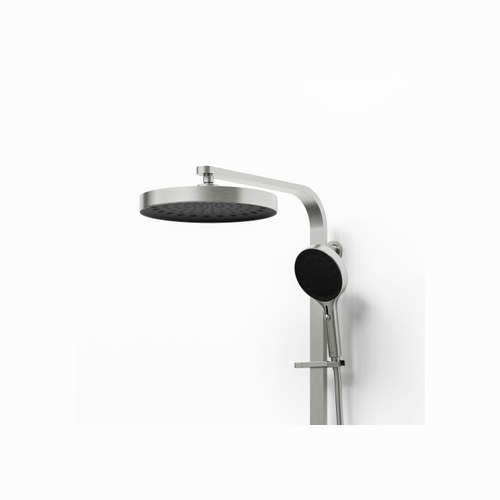 Brushed Nickel Code Lineare Plus Shower Column