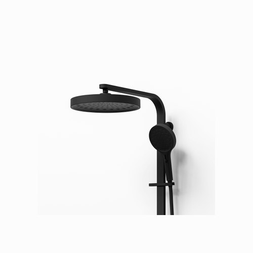 Matte Black Code Lineare Plus Shower Column