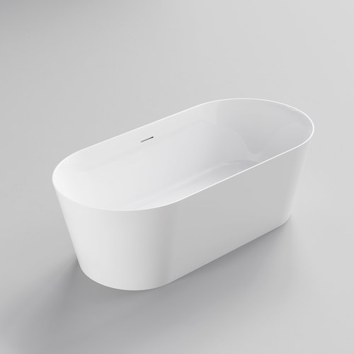 Gloss White CODE Endura Lineare 1750 Acrylic Freestanding Bath