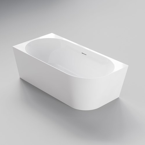 Gloss White CODE Endura Lineare 1600 Acrylic Corner Bath Range