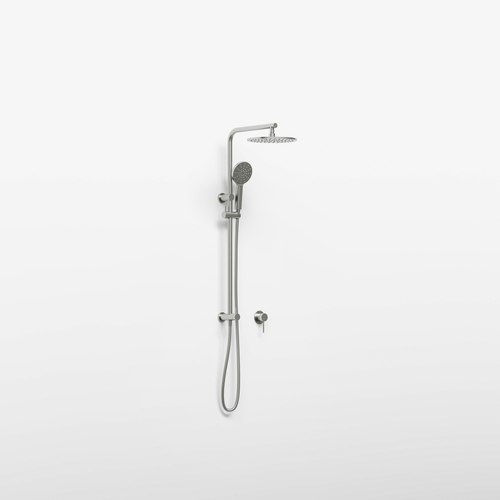 Brushed Nickel Nature Round Shower Column