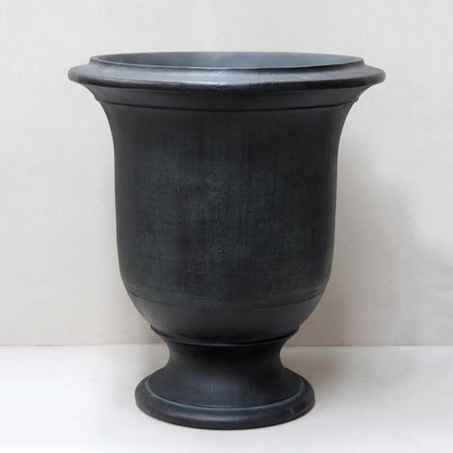 Real Bronze Anduze Style Urn Medium Plain | Pietro Stoneware
