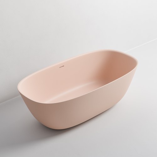 Pink Villastone Cervo 1700 Freestanding Bath