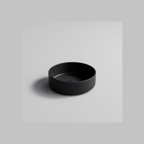 Matte Dark Grey Pure Ceramic 360 Round