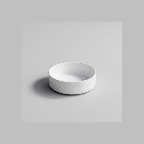 Gloss White Pure Ceramic 360 Round