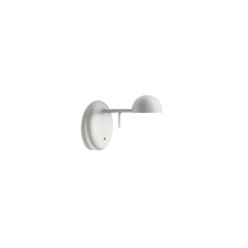 Matte White Pin Wall Lamp