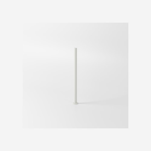 Matte White Pure Floorstanding Heated Towel Rail 1000