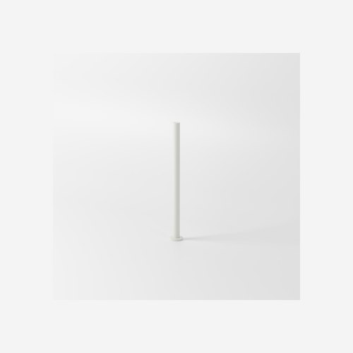 Matte White Pure Floorstanding Heated Towel Rail 900