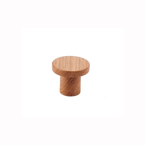 Red Oak Busselton Round Natural Wood Kitchen Knobs