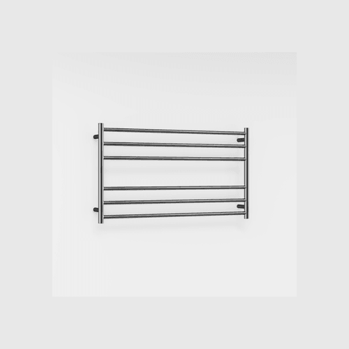 Chrome Round Heated Towel Ladder 600x1050mm
