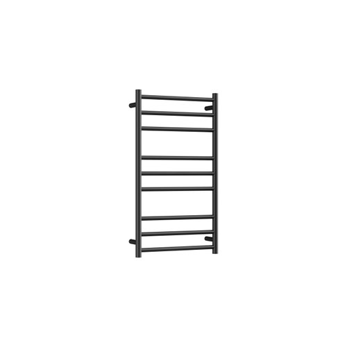 Gunmetal Round Heated Towel Ladder 900x500mm