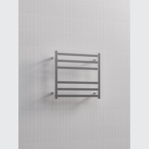 Chrome Square Heated Towel Ladders 600x650mm