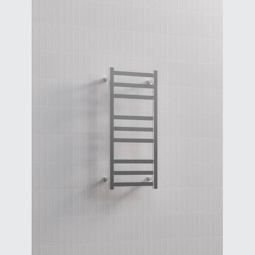 Chrome Square Heated Towel Ladder 900x400mm
