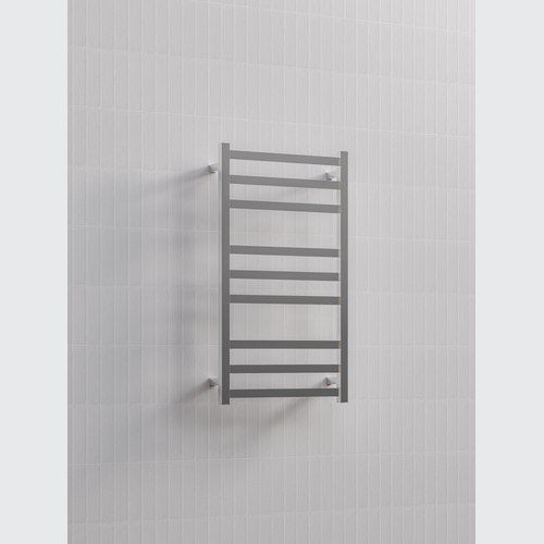 Chrome Square Heated Towel Ladders 900x500mm