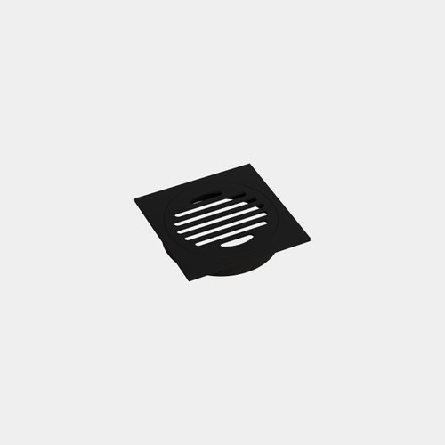 Matte Black Evolve Floor Grate 110mm