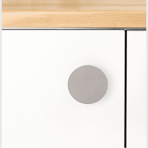 Nickel Large Kitchen Cabinet Knobs 60mm