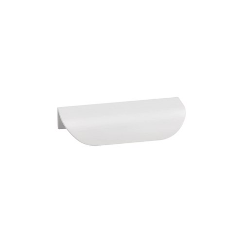 White Mosman Kitchen Shell Lip Pull handles
