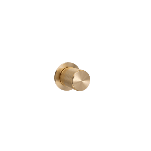Brass Buster+Punch Linear Door Knob