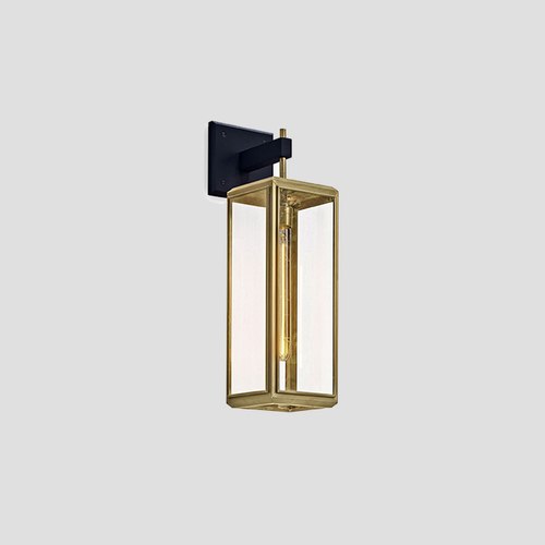 Antique Brass Lilac Wall Light