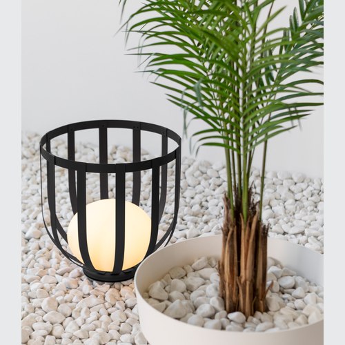 Black Anthracite Bols Outdoor Floor Lamp