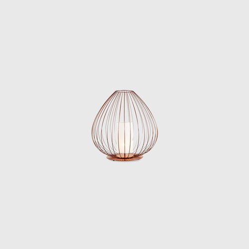 Glossy Bronze Cell Floor Lamp