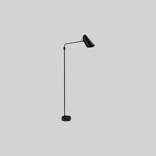 Black/Black Birdy Swing Floor Lamp