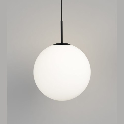 Textured Black Orb Max Pendant Light