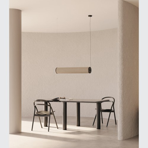 Cream Nooi Linear Pendant Light