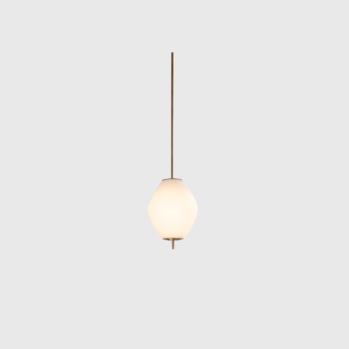 Antique Brass Nova Tall Pendant Light