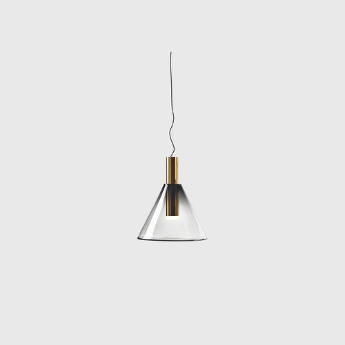 Gold Phenomena Cone Pendant Light