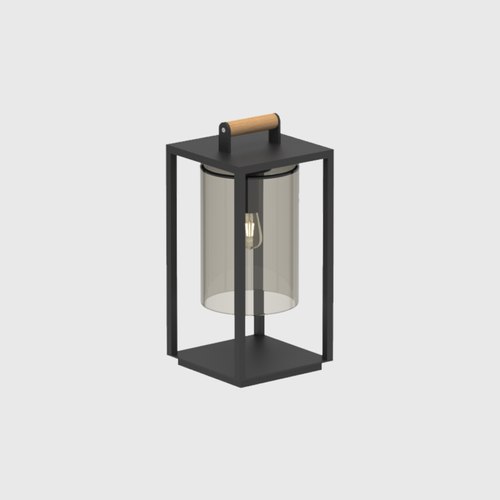Smoke Dome Small Floor Lamp