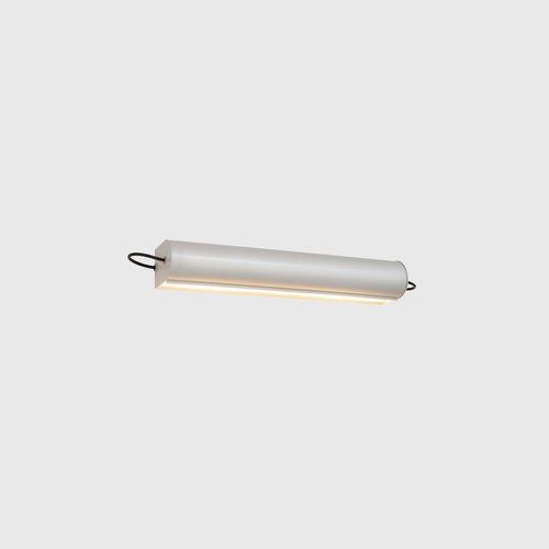 White Applique Cylindrique Wall Light