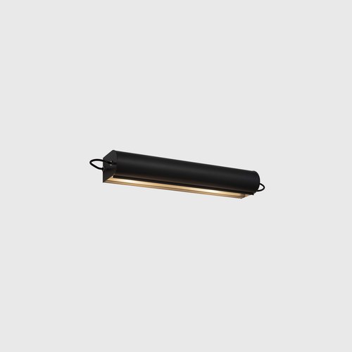 Anthracite Grey Applique Cylindrique Wall Light