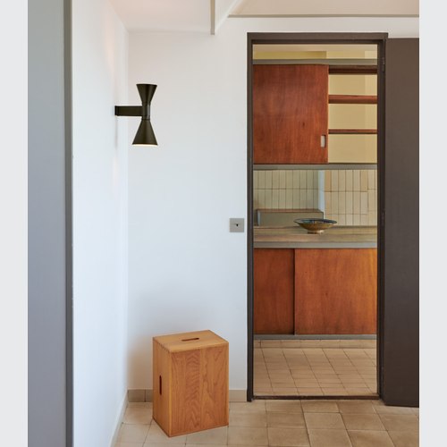 Black Applique de Marseille Mini Wall Light